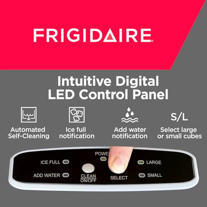 Frigidaire Countertop Ice Maker, Compact Machine