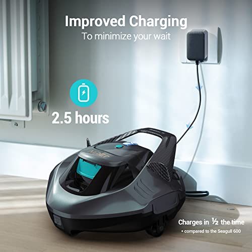 AIPER Cordless Robotic Pool Cleaner, Pool Vacuum with Dual-Drive Motors