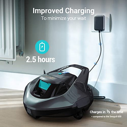 AIPER Cordless Robotic Pool Cleaner, Pool Vacuum with Dual-Drive Motors