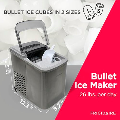 Frigidaire Countertop Ice Maker, Compact Machine