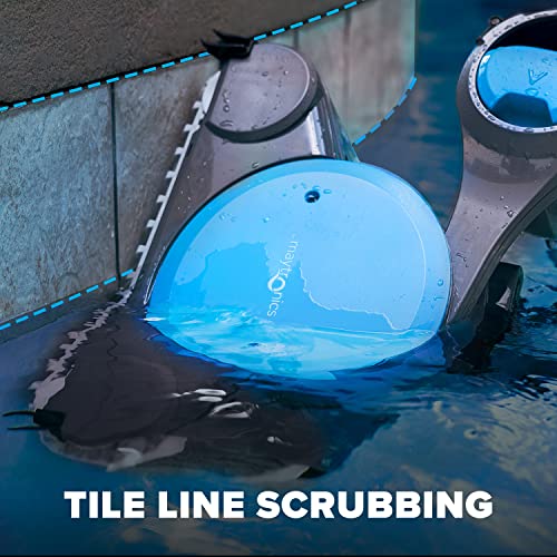 Dolphin Premier Robotic Pool Cleaner 2024 Model with Multimedia, Oversized Leaf Bag