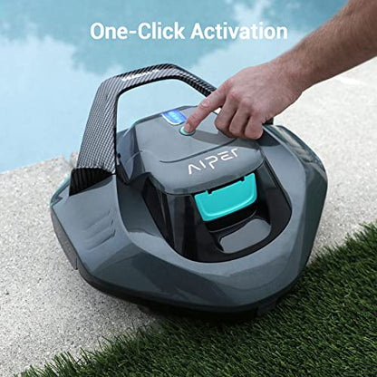 AIPER Cordless Robotic Pool Cleaner, Pool Vacuum with Dual-Drive Motors