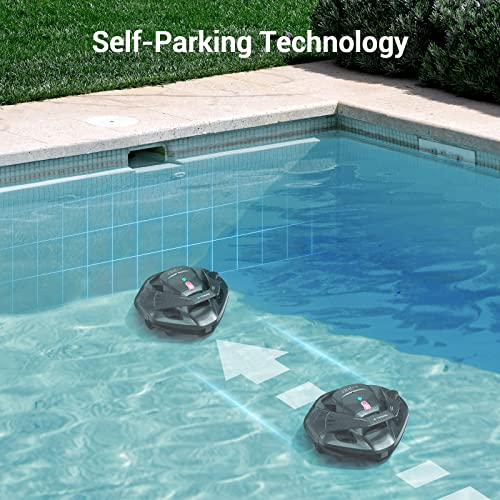 AIPER Cordless Robotic Pool Cleaner, Pool Vacuum with Dual-Drive Motors