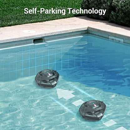 AIPER Cordless Robotic Pool Cleaner, Pool Vacuum with Dual-Drive Motors