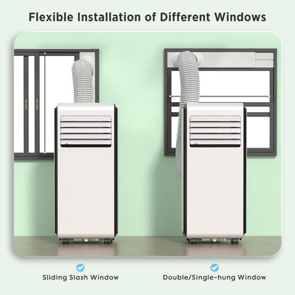 ZAFRO 8,000 BTU Portable Air Conditioners Cool Room Up to 350 Sq.Ft