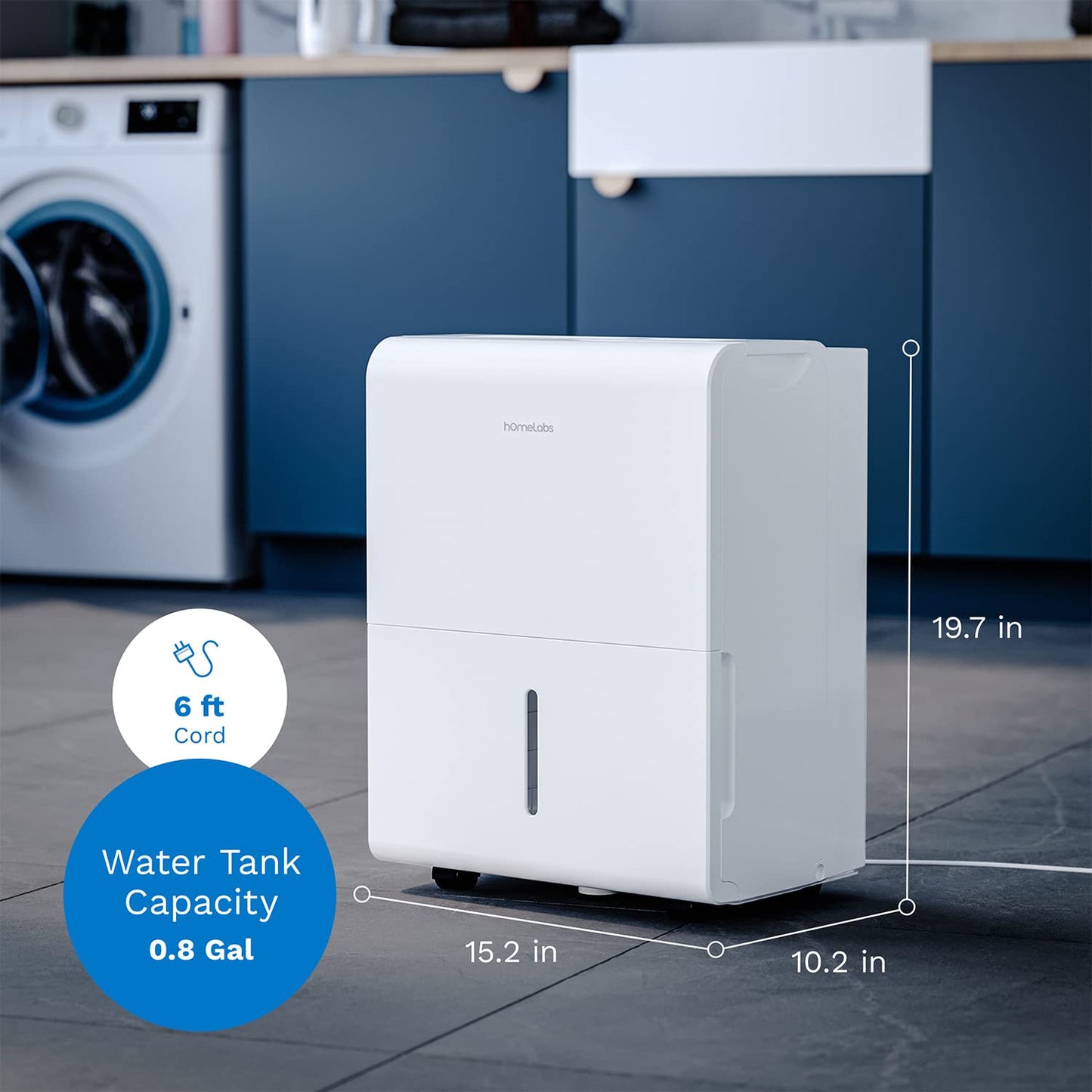 hOmeLabs 1500 Sq. Ft. Energy Star Dehumidifier