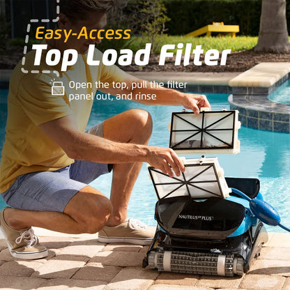 Dolphin Nautilus CC Plus Wi-Fi Robotic Pool Vacuum Cleaner