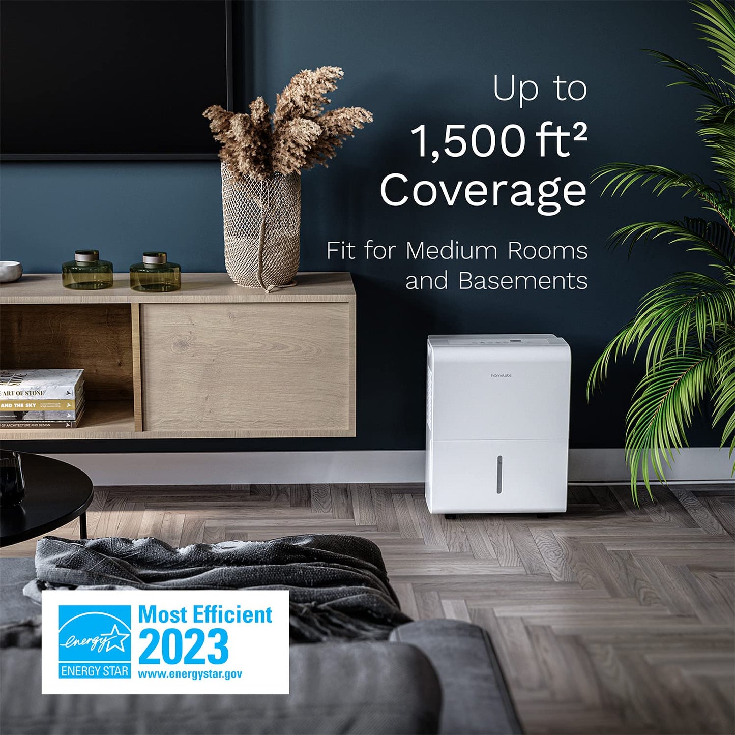 hOmeLabs 1500 Sq. Ft. Energy Star Dehumidifier