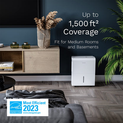 hOmeLabs 1500 Sq. Ft. Energy Star Dehumidifier