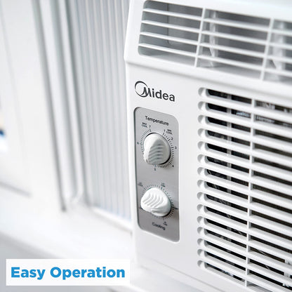 Midea 5,000 BTU EasyCool Small Window Air Conditioner - Cool up to 150 Sq. Ft