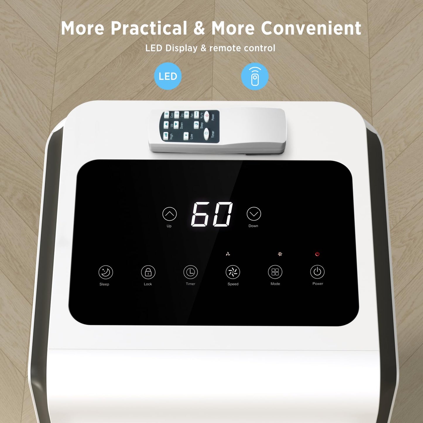ZAFRO 8,000 BTU Portable Air Conditioners Cool Room Up to 350 Sq.Ft