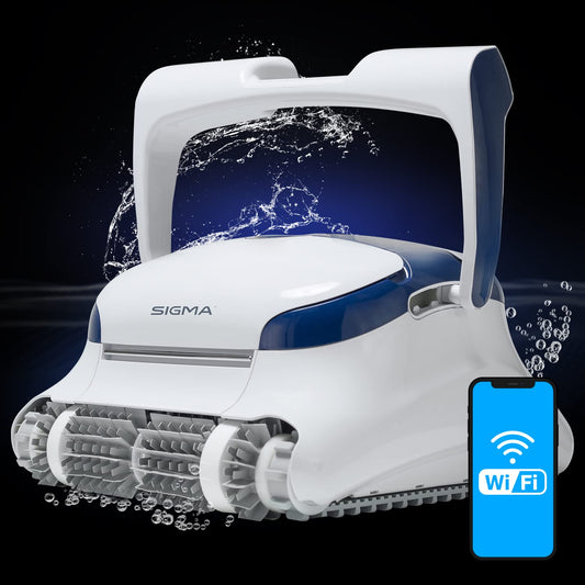 Dolphin Sigma Robotic Pool Cleaner 2024 Model Wi-Fi, App, Gyroscope, Weekly Timer