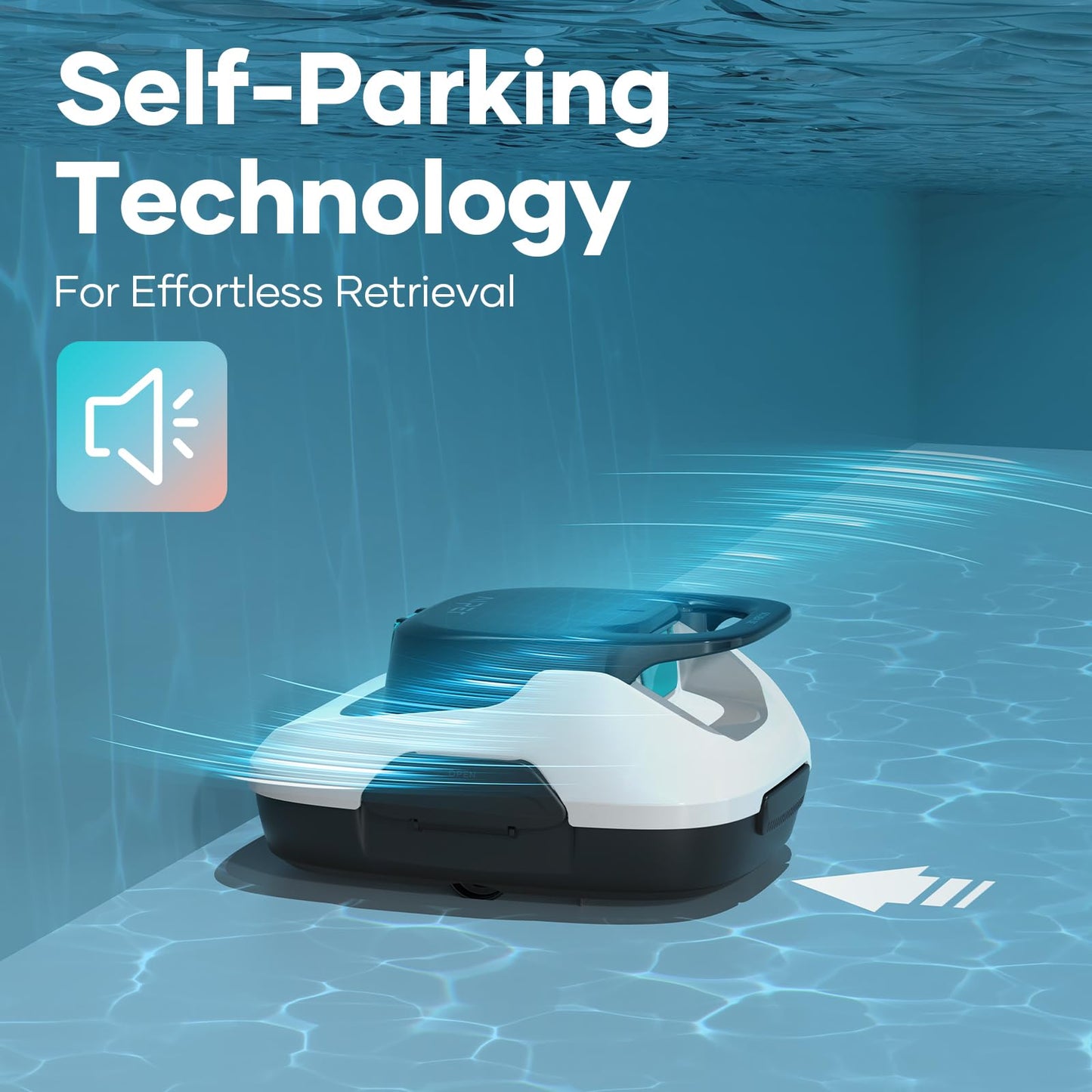 AIPER Scuba SE Robotic Pool Cleaner, Cordless Robotic Pool Vacuum