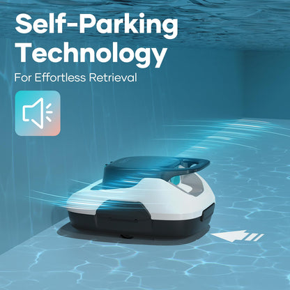 AIPER Scuba SE Robotic Pool Cleaner, Cordless Robotic Pool Vacuum