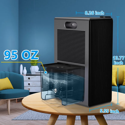NineSky Dehumidifier for Home, 85 OZ Water Tank