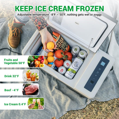 F40C4TMP 12 Volt Refrigerator 20 Quart 12V Fridge