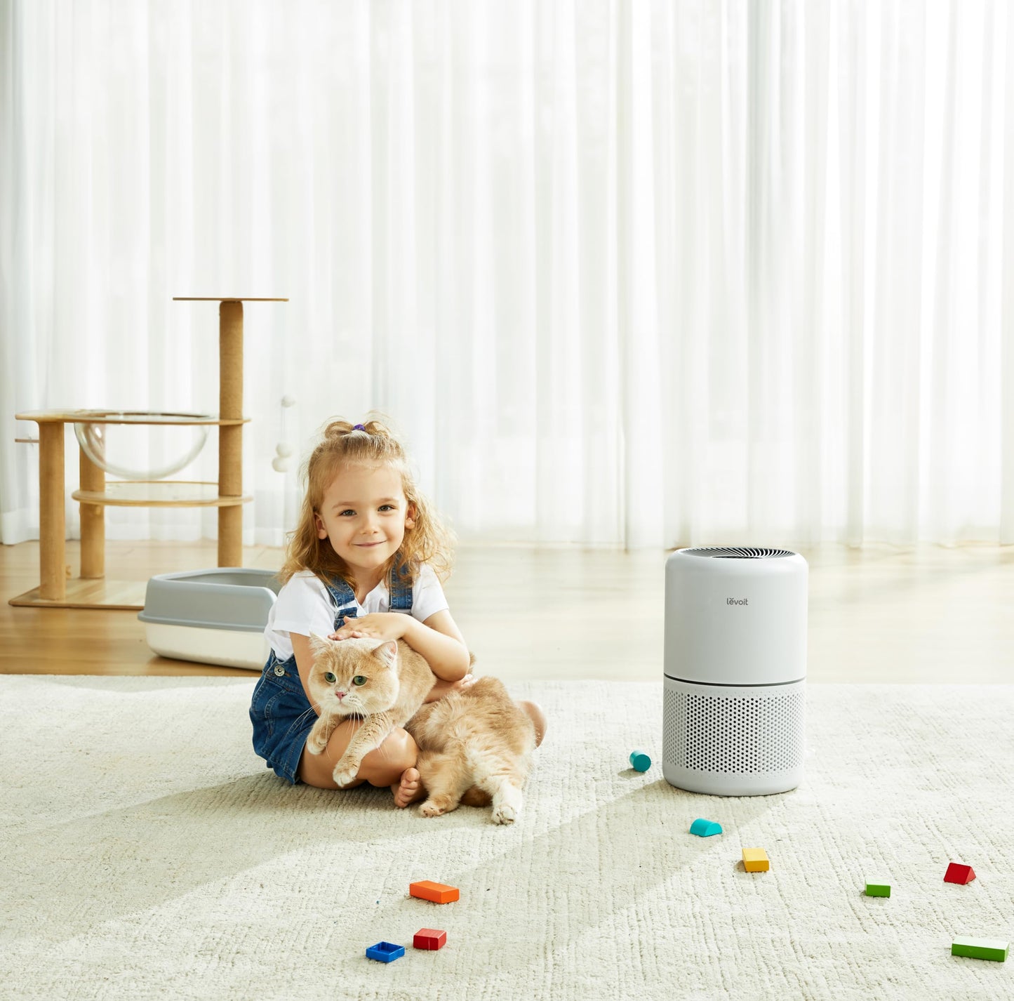 LEVOIT Air Purifier for Home Allergies Pets Hair in Bedroom