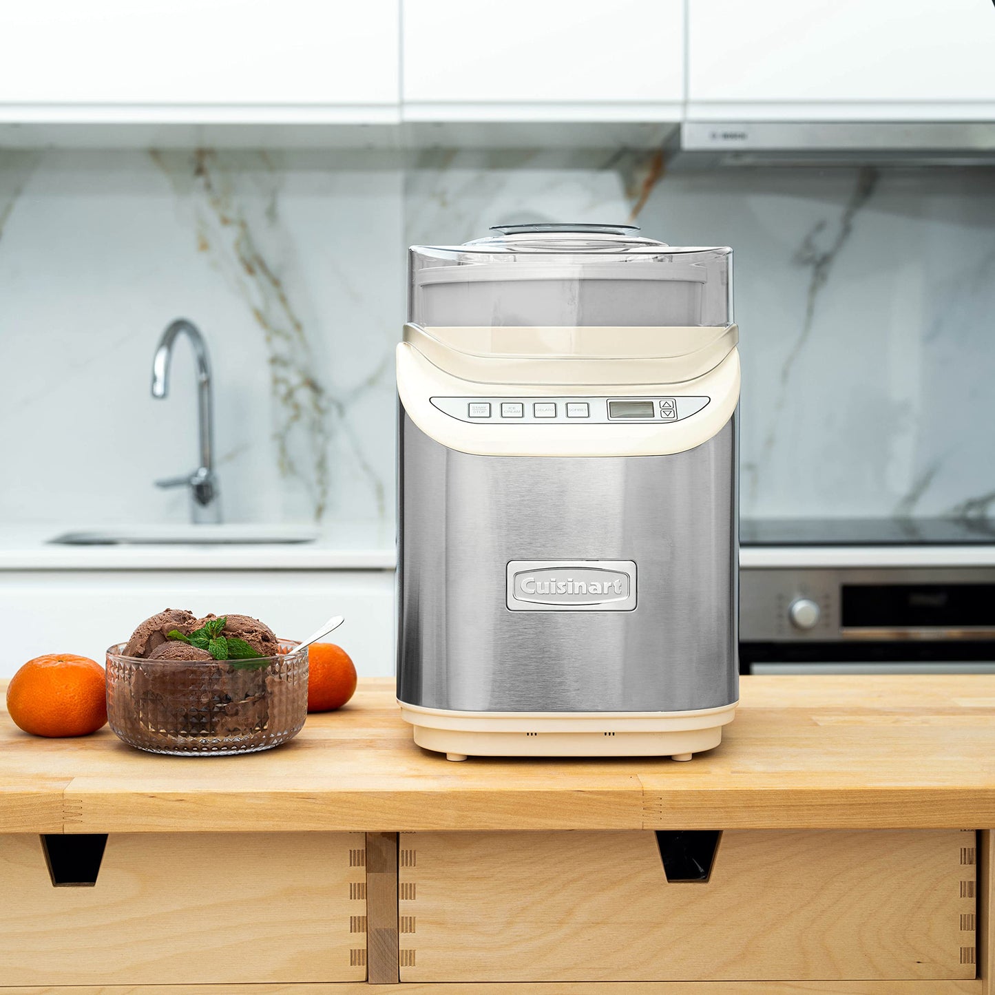 Cuisinart ICE-70CRM 2-Quart Cool Creations Ice Cream, Frozen Yogurt