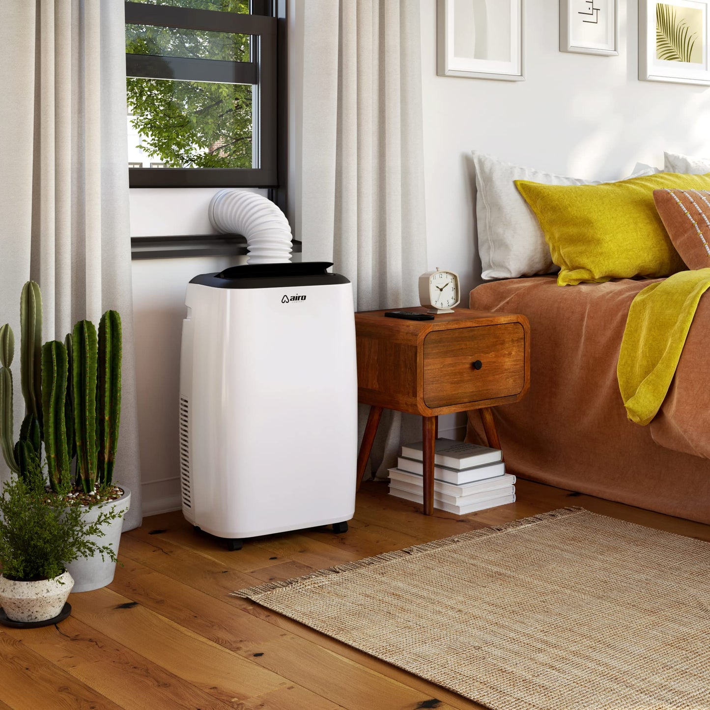 AIRO COMFORT Portable Air Conditioner 14000 BTU for Room 700 sq. ft