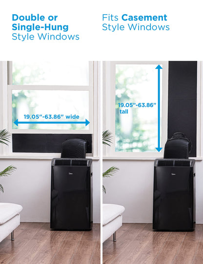 Midea Duo 14,000 BTU (12,000 BTU SACC) High Efficiency Inverter